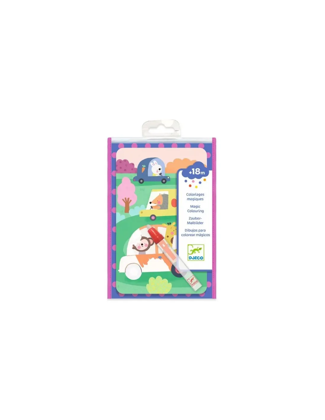 Djeco Coloriage à l'eau En route -