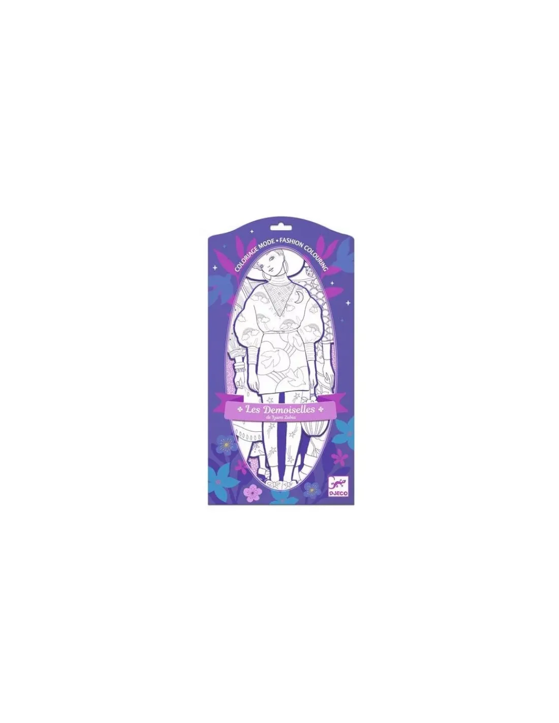 Djeco Coloriage mode Zaho & ses amies Les Demoiselles -