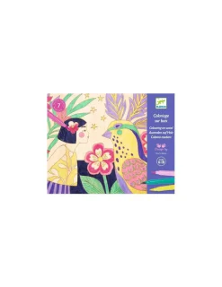 Djeco Coloriage sur bois Sweet girls -