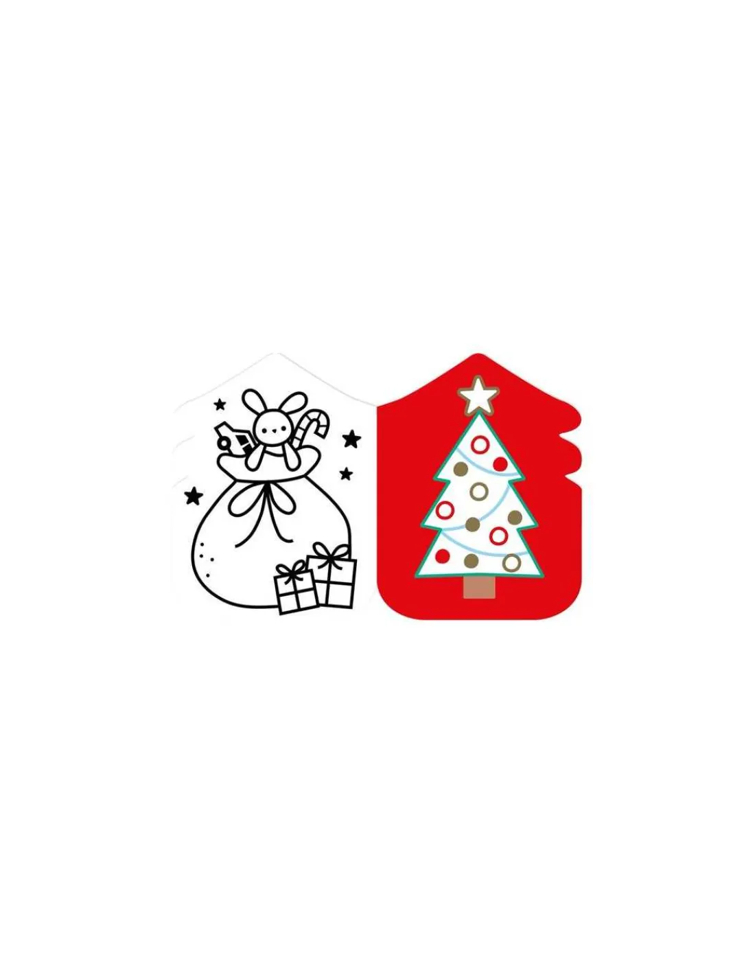 Auzou Coloriages fluos Noël -