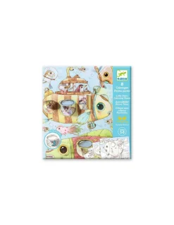 Djeco Coloriages Le voyage de Malo -