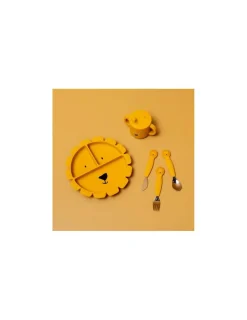 Trixie Couverts en silicone Lion -