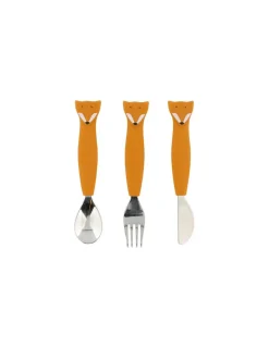 Trixie Couverts en silicone Renard -