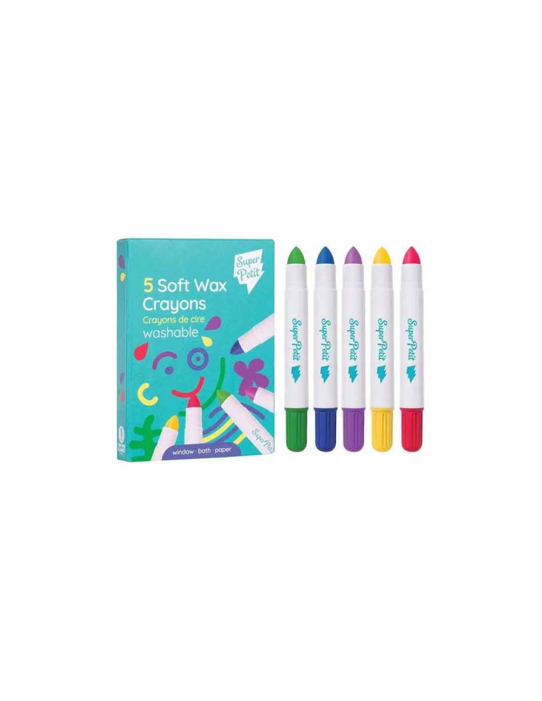 Super Petit Crayons de cire lavables -