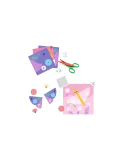 Djeco Créer avec du papier Découper en crans -