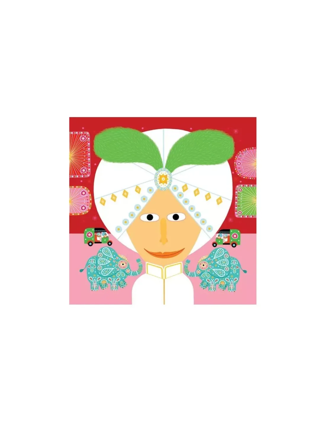 Djeco Créer des visages avec des stickers -