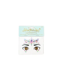 Enfant Great Pretenders Cristaux autocollants licorne pour le visage -