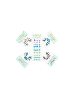 Enfant Great Pretenders Cristaux autocollants licorne pour le visage -