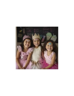 Enfant Great Pretenders Cristaux autocollants sirène pour le visage -