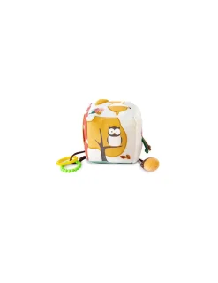 Little Big Friends Cube d'activités en tissu Forêt -