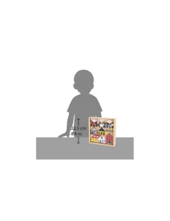 Janod Cubes Campagne Cross Roads -