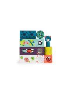 Moulin Roty Cubes d'activités Dans la jungle -