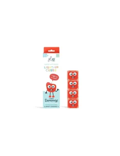 Glo Pals Cubes lumineux rouges Sammy -