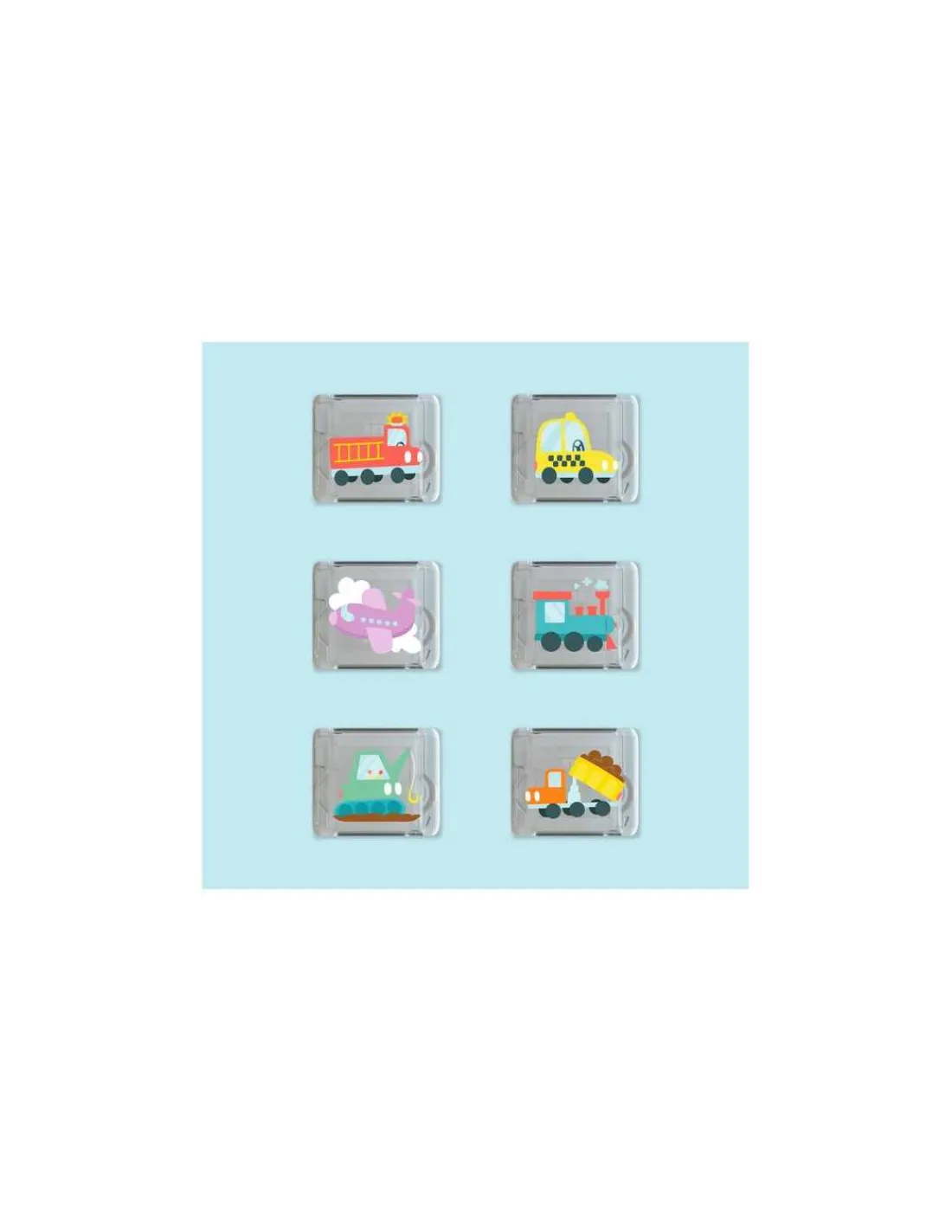 Glo Pals Cubes lumineux Véhicules -