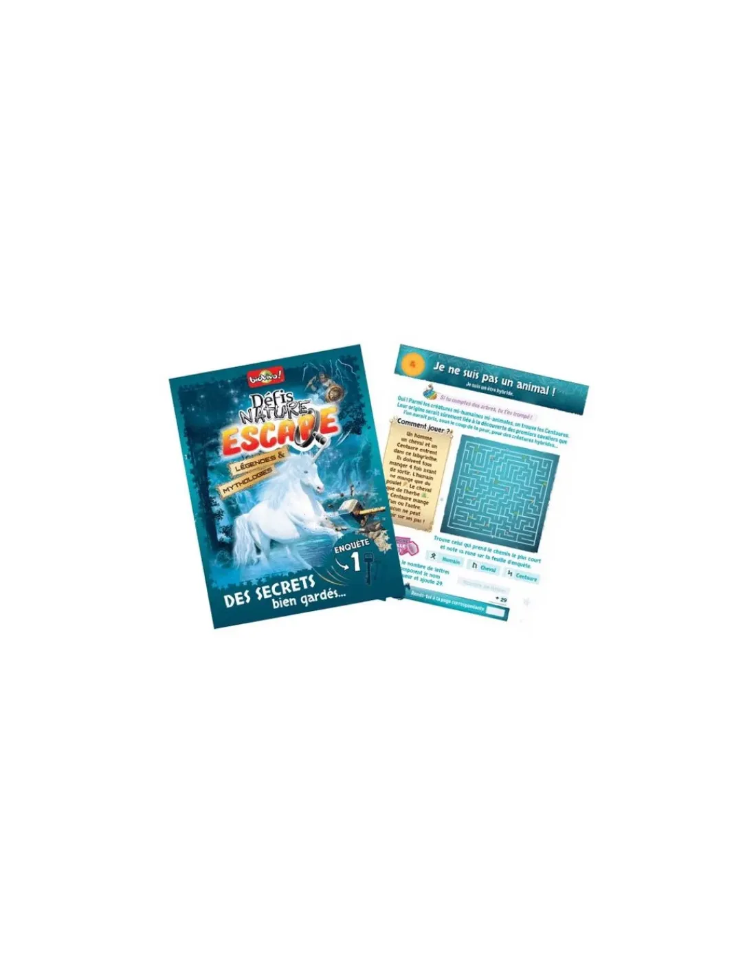 Enfant Bioviva Défis Nature Escape Légendes et Mythologies -