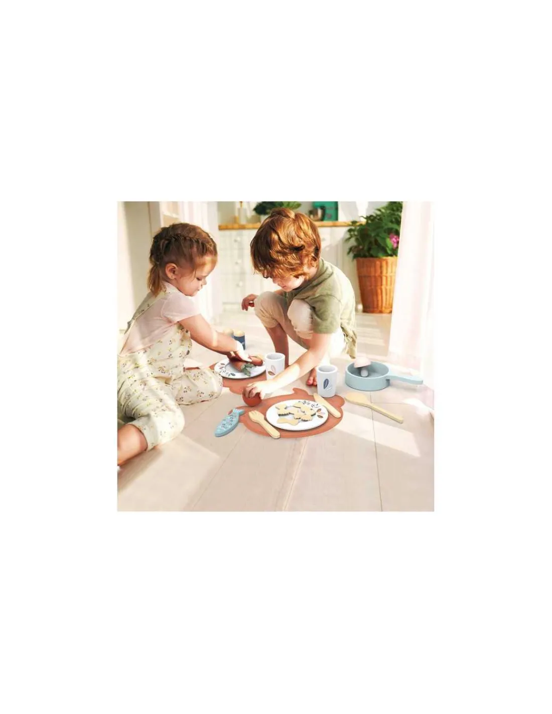 Speedy Monkey Dinette en bois -