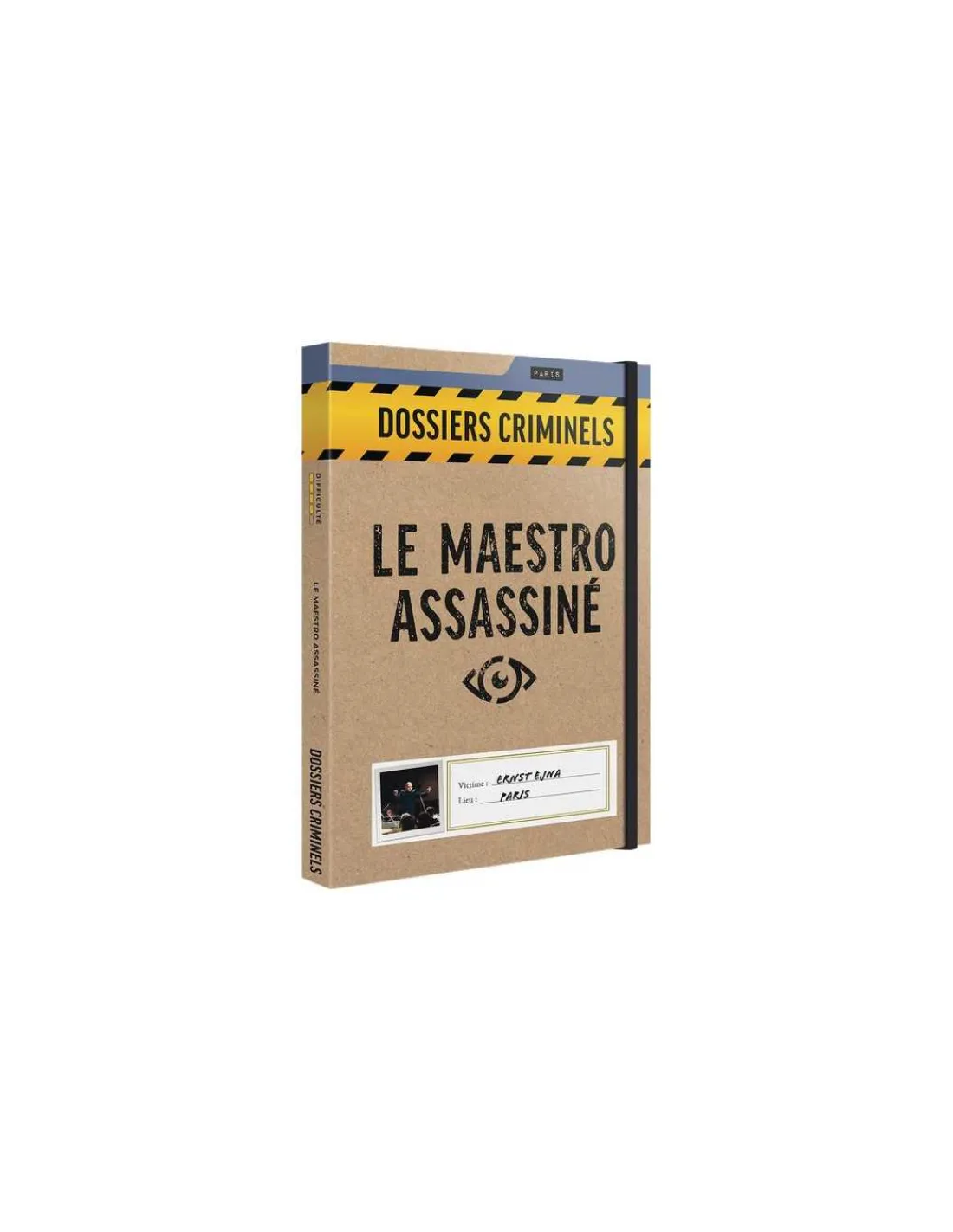 Enfant Asmodee Dossiers Criminels : Le Maestro Assassiné