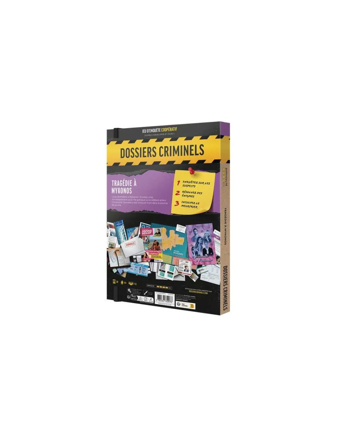 Enfant Asmodee Dossiers Criminels : Tragédie à Mykonos