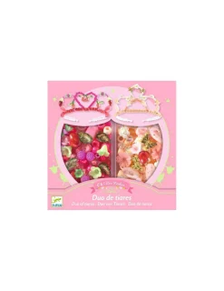 Djeco Duo de tiares rose -
