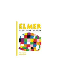 Enfant L'ecole des loisirs Elmer le jeu des couleurs - L'école des loisirs