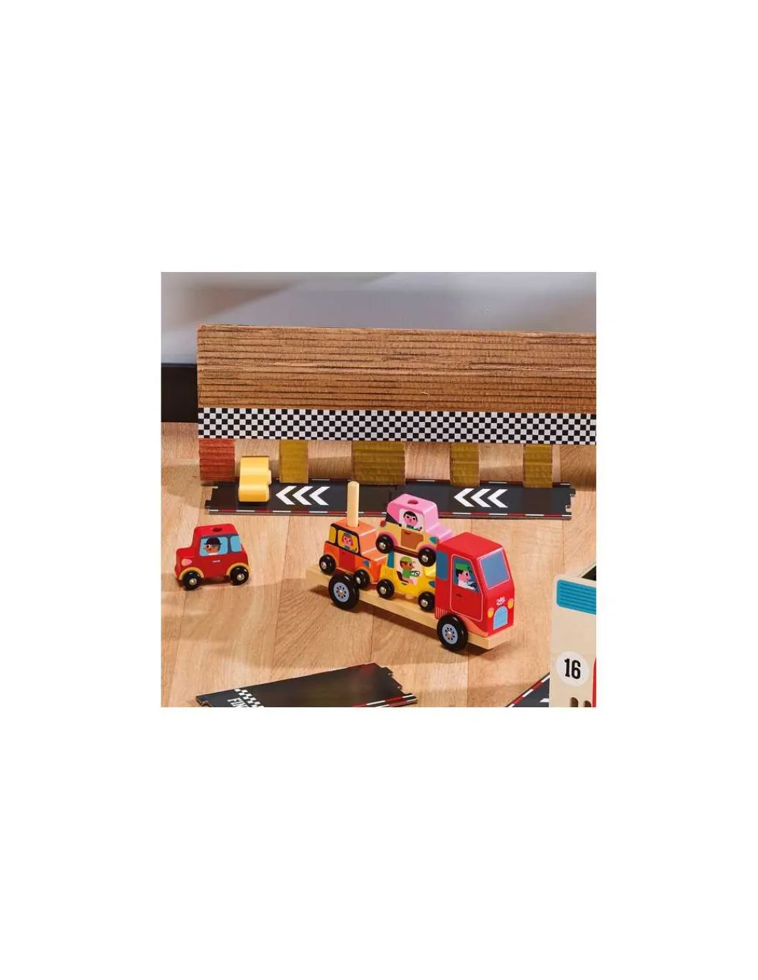 Vilac Empil’auto 4 pièces Ingela P.Arrhenius -