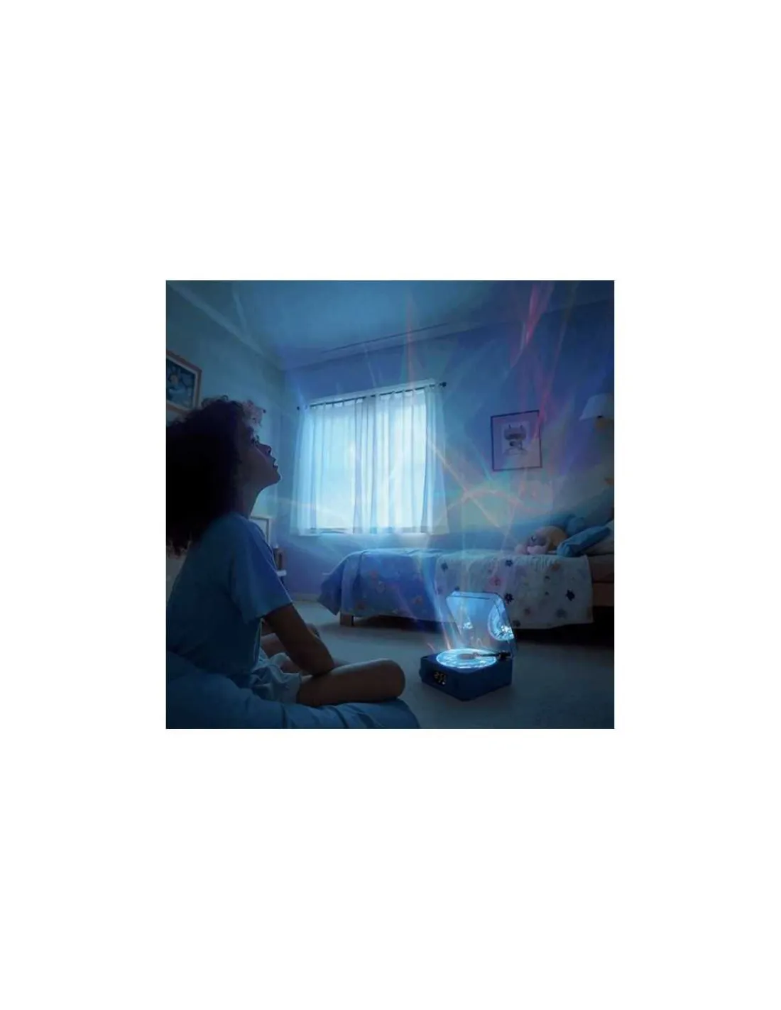 Enfant LittLe L Enceinte sensorielle Magic Wave verte -