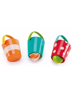 Hape Toys Ensemble de seaux colorés - Hape