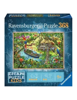 Ravensburger Escape puzzle Kids Un safari dans la jungle -