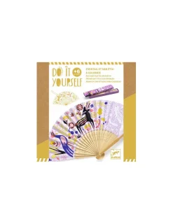 Djeco Eventail à colorier belle des bois - Do it Yourself