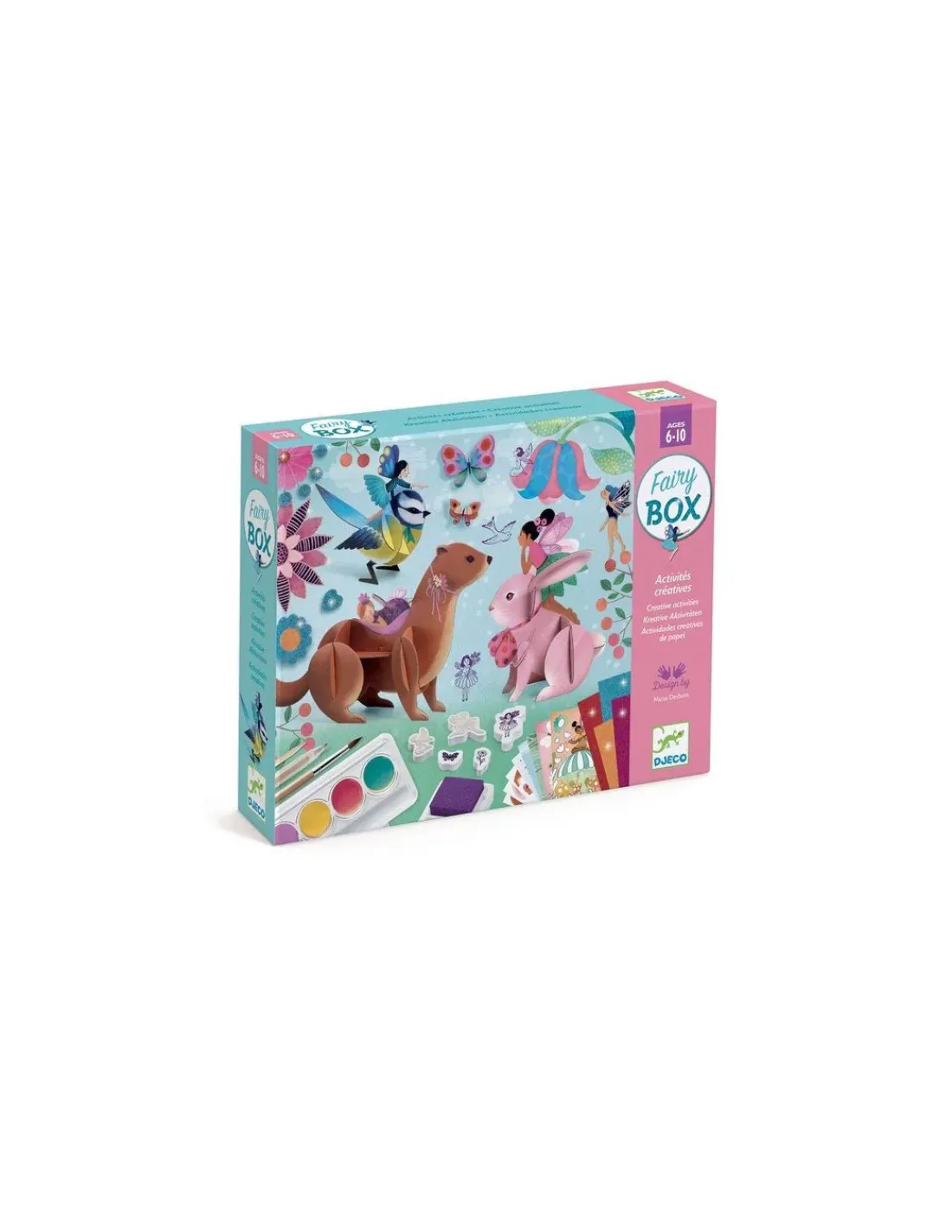 Djeco Fairy Box coffret 6 activités créatives -