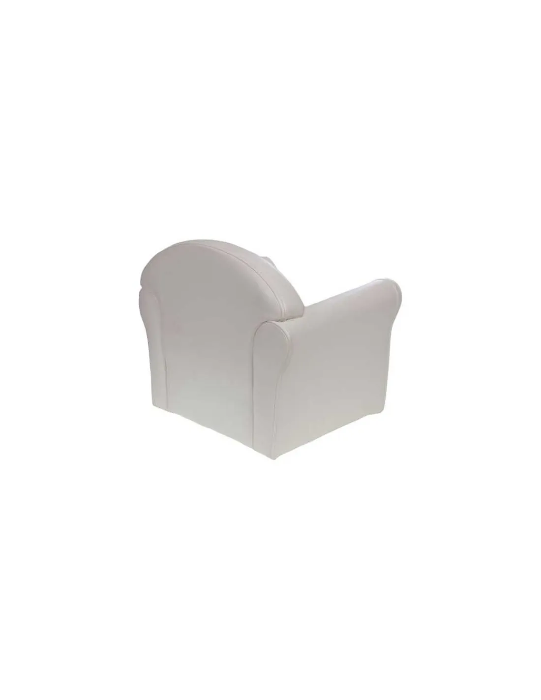 Enfant Amadeus Les Petits Fauteuil club enfant blanc -