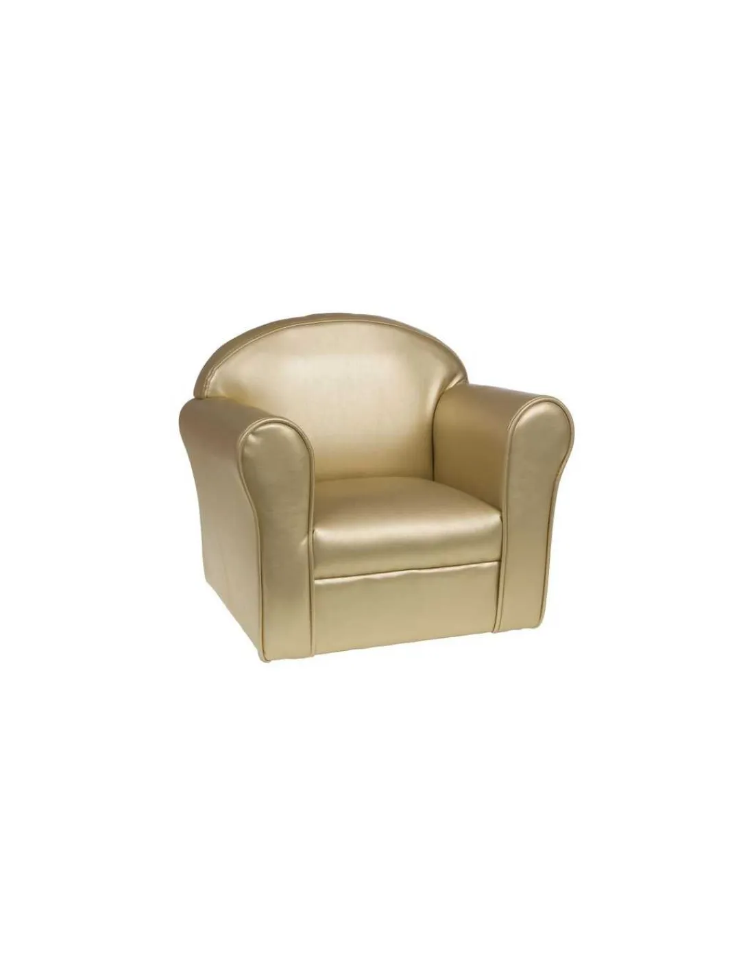 Enfant Amadeus Les Petits Fauteuil club enfant doré -