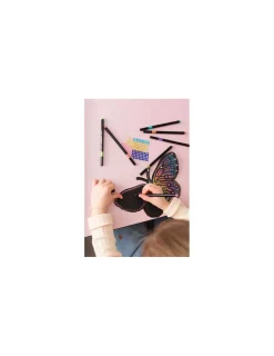 Sycomore Feutres métallisés papillons flamboyants -