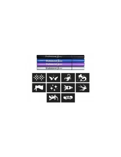 Enfant Buki France Feutres tattoos argent - Buki