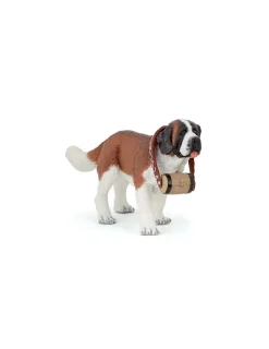 Papo Figurine chien Saint-Bernard -