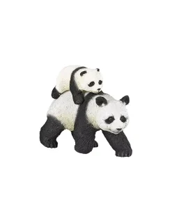 Papo Figurine panda et son bébé -