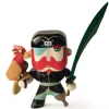 Djeco Figurine pirate Arty Toys Sam Parrot -