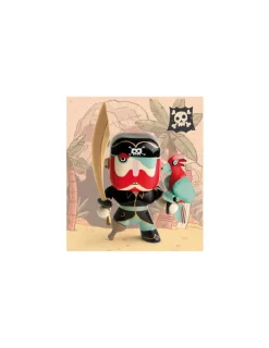 Djeco Figurine pirate Arty Toys Sam Parrot -