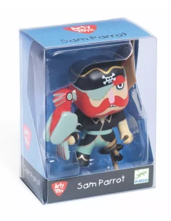 Djeco Figurine pirate Arty Toys Sam Parrot -
