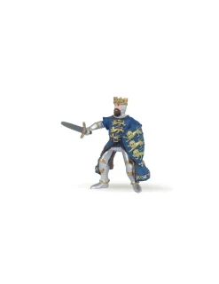 Papo Figurine roi Richard bleu -
