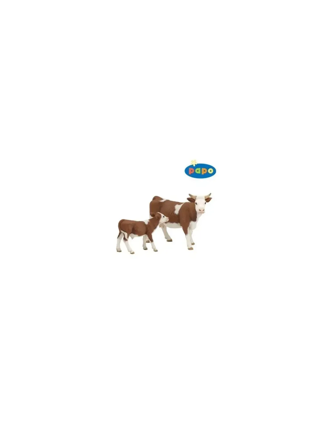 Papo Figurine veau simmental -