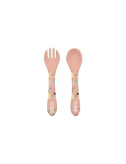 Sassi junior Fourchette et cuillère en silicone Slurpy le poulpe - Sassi