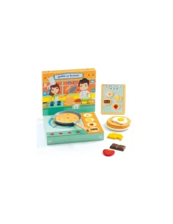 Djeco Gaëlle et Titouan atelier crêpe -