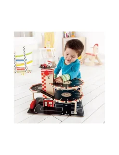 Enfant Hape Toys Garage multi niveaux - Hape