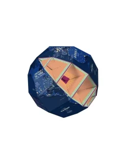 Poppik Globe à construire La Terre la nuit -