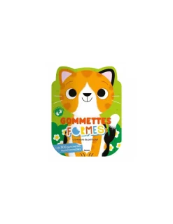 Auzou Gommettes formes L'aventure de petit chat -
