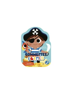Auzou Gommettes formes L'aventure de petit pirate -