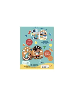 Auzou Gommettes formes L'aventure de petit pirate -