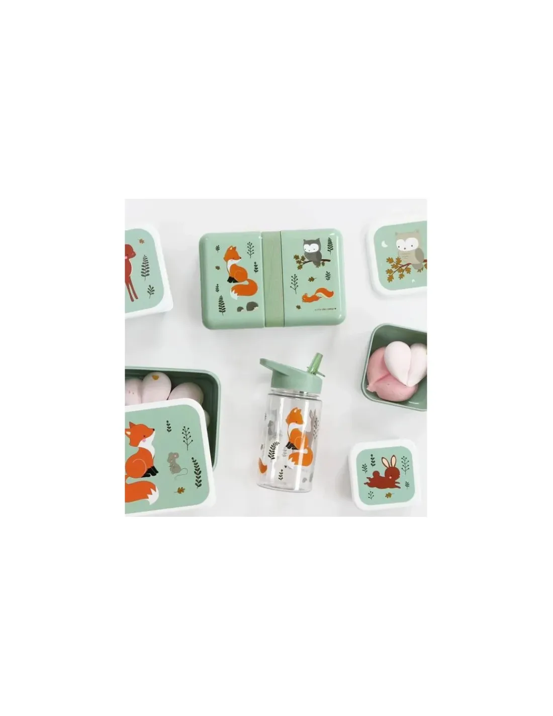 Enfant A little lovely company Gourde Amis de la forêt -