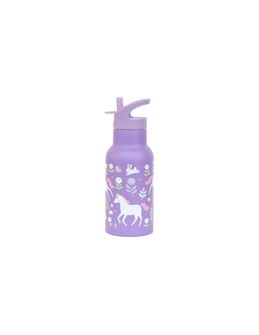 Enfant A little lovely company Gourde métal Licorne -